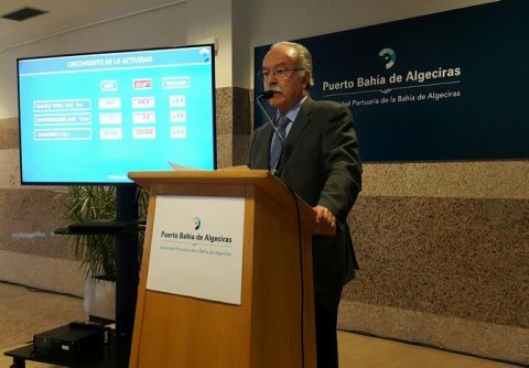 Manuel Morón, presidente de la Autoridad Portuaria de la Bahía de Algeciras (APBA).