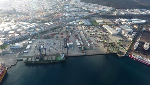 Terminal portuaria.