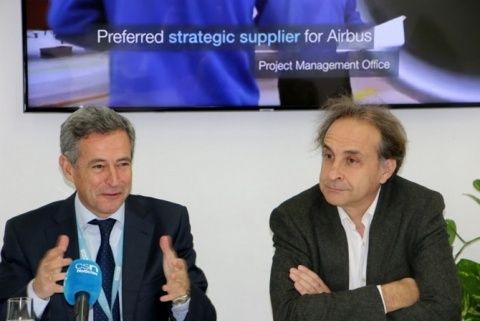 De izq. a dcha: Antonio Gómez-Guillamón y Vicente Padilla, fundadores de AERTEC Solutions.