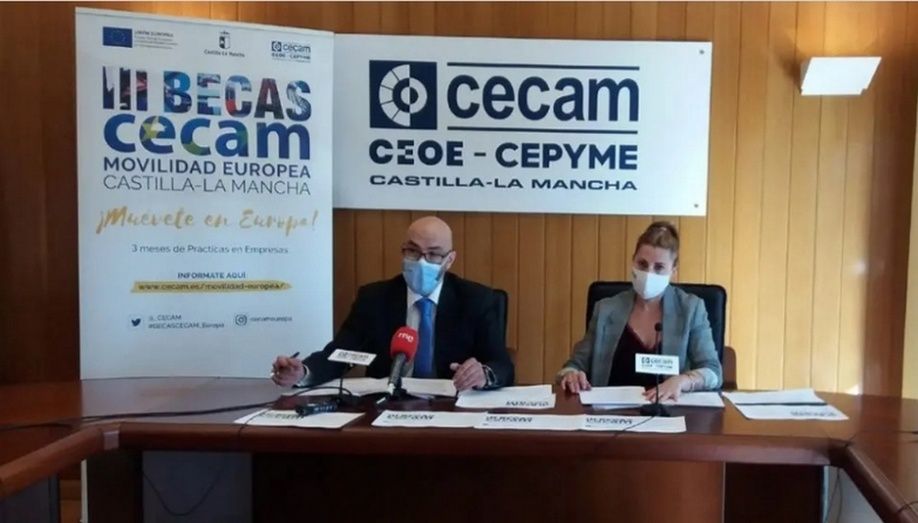 Presentación de las Becas CECAM, Movilidad Europea C-LM.
