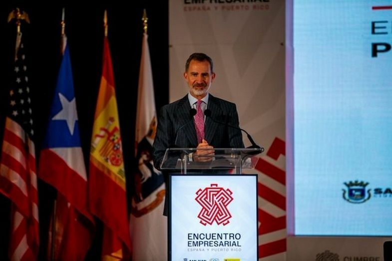 S.M. el Rey en el Encuentro Empresarial España-Puerto Rico.