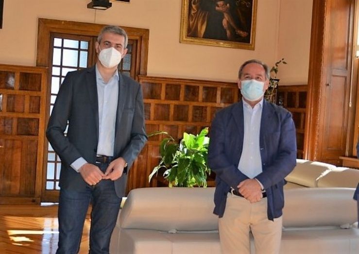 Álvaro Gutiérrez y Ángel Nicolás (Foto de archivo, Diputación de Toledo)