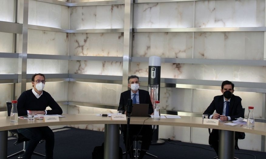 John Rutherford en la Comisión Asuntos Europeos.