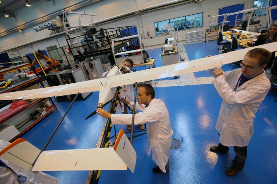 Imagen aeronáutica UAV CATEC.