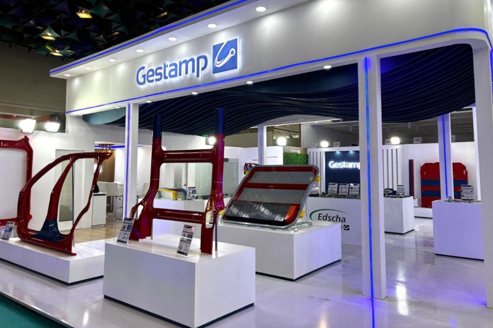 Stand de Gestamp.