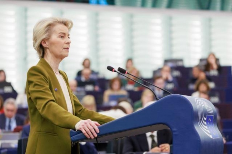 La presidenta de la Comisión Europea, Ursula von der Leyen (Imagen: European Commission)