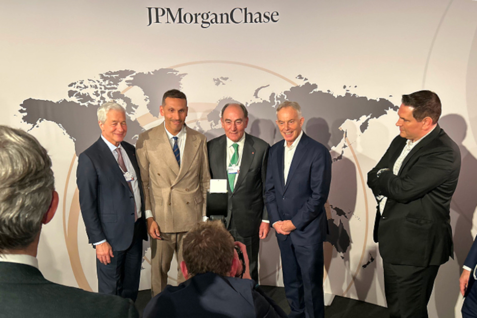 El presidente de Iberdrola, Ignacio Galán, ha participado en conversaciones con representantes internacionales de alto nivel en el Foro de Davos 2026. El presidente de Iberdrola, Ignacio Galán, ha participado en conversaciones con representantes internacionales de alto nivel en el Foro de Davos 2026.