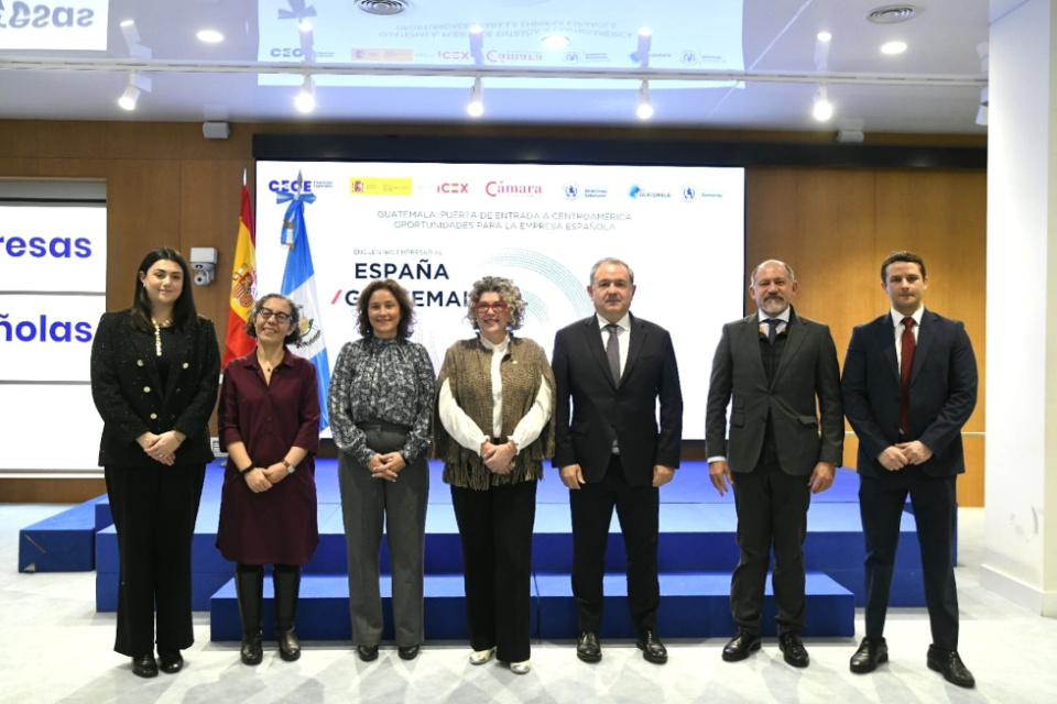 Encuentro Empresarial Espa&ntilde;a-Guatemala, en CEOE.