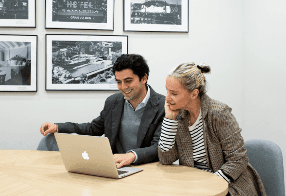 Carlos Fluix&aacute; (CEO) y Zdenka Lara, cofundadores de ECO-ONE.