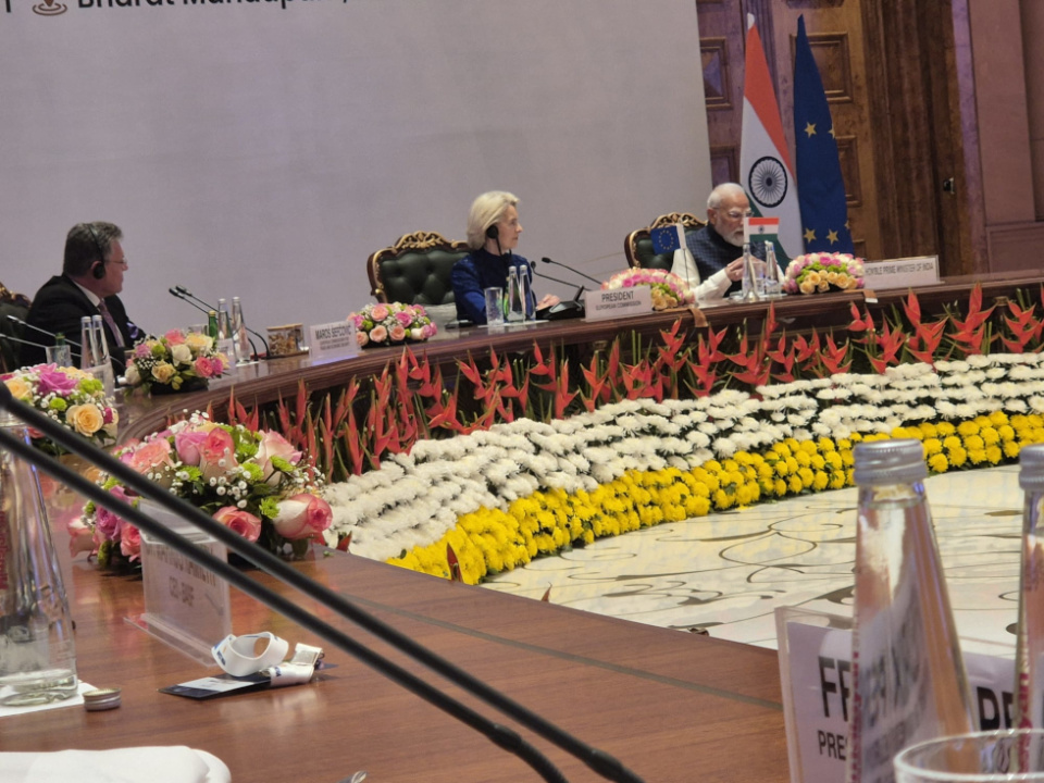 Reuniones bilaterales entre la Union Europea e India en el marco del EU-India Business Forum. Reuniones bilaterales entre la Union Europea e India en el marco del EU-India Business Forum.