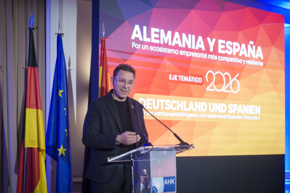 Osmar Polo, presidente de la Cámara Alemana. Osmar Polo, presidente de la Cámara Alemana.