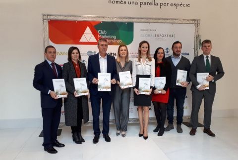 La presentación del Anuario del Observatorio de Marcas Valencianas en el Exterior.