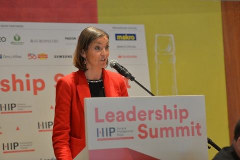 Segunda Jornada HIP,  Ministra de Industria, Comercio y Turismo, Reyes Maroto.