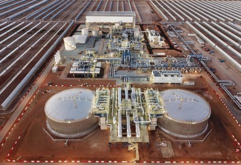 Bloque de potencia en Kathu. Cortesía de Kathu Solar Park.