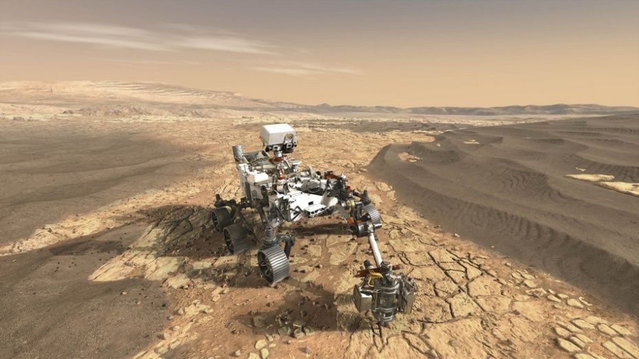 NASA’s Mars 2020, Rover Artist's Concept (Copy NASA JPL-Caltech)