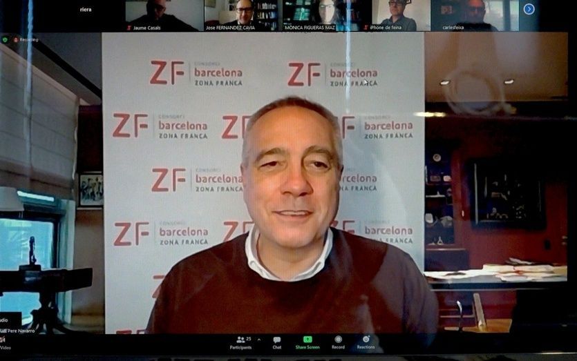 Pere Navarro, delegado especial del Estado en el CZFB.