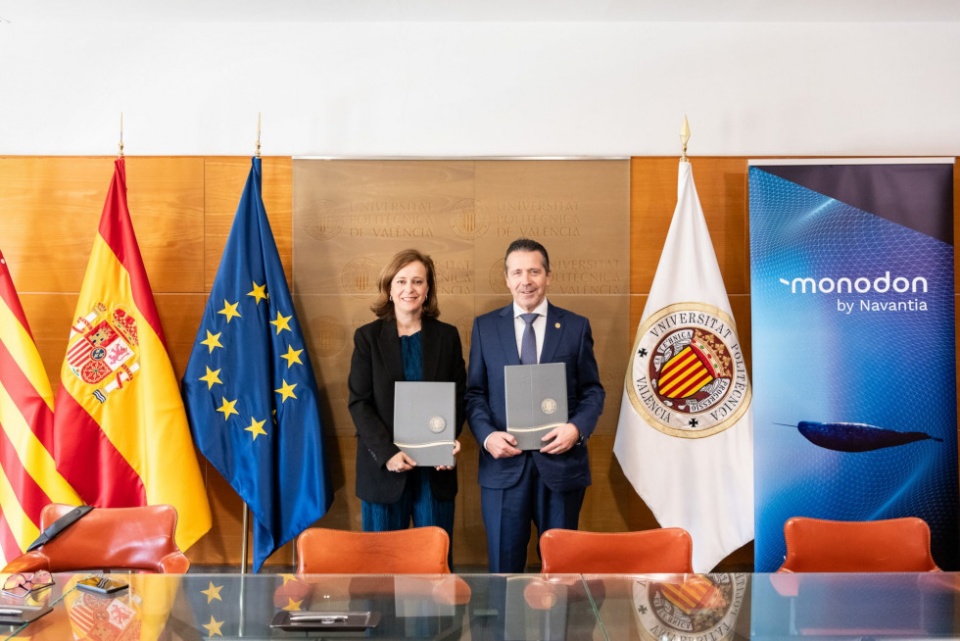 Firma de la Cátedra Navantia-Monodon: Deeptech.