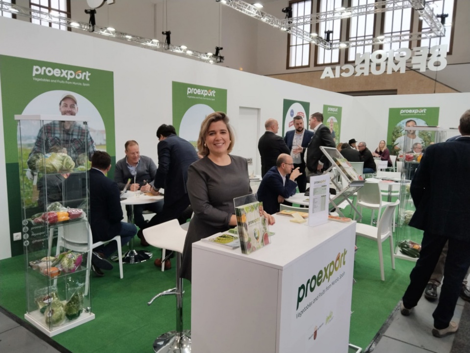 Stand Proexpor en Fruit Logistica 2025.