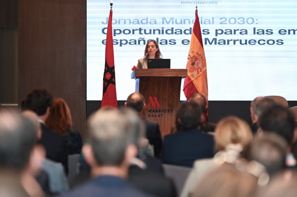 La secretaría de Estado de Comercio, Amparo López Senovilla, ha viajado a Marruecos.