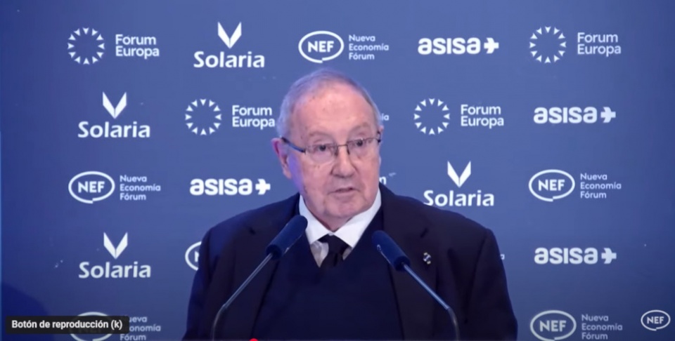 El presidente de la Cámara de Comercio de España, José Luis Bonet.