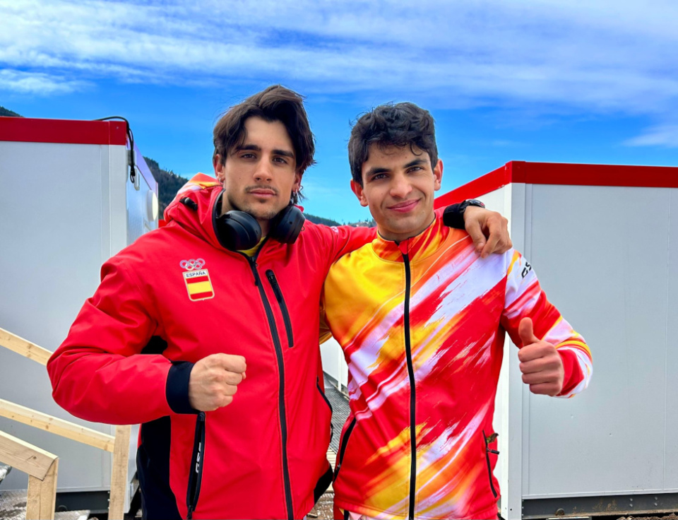 Jaume Pueyo y Marc Colell firman la primera final histórica para España en el relevo sprint de esquí de fondo