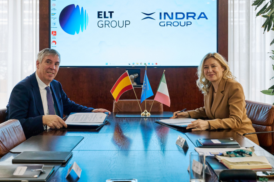 Indra Group y ELT Group sellan una alianza estratégica para liderar la defensa multidominio en Europa