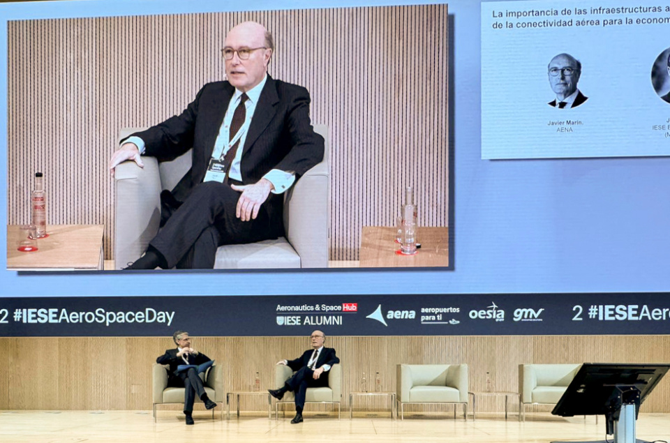 Javier Mar&iacute;n, vicepresidente ejecutivo de Aena.