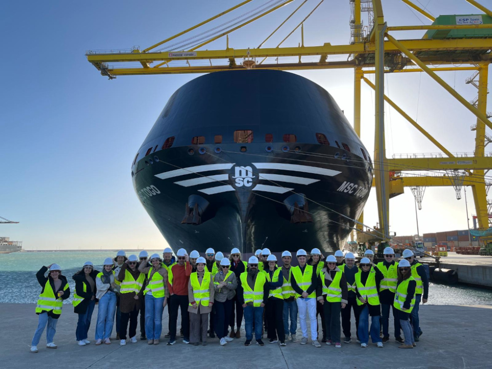 Imagen de los participantes en la movilidad formativa de NeXTraIn.PortS.