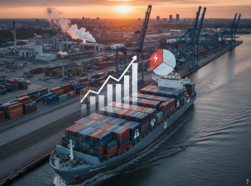 La Unión Europea consolida su superávit comercial con 28.400 M€ al cierre de 2025