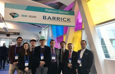 Empresas andaluzas en la feria PDAC de Toronto.