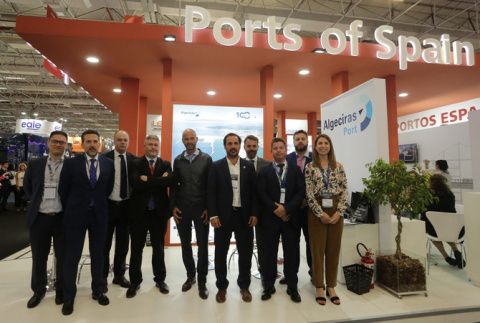 Intermodal stand Ports of Spain.