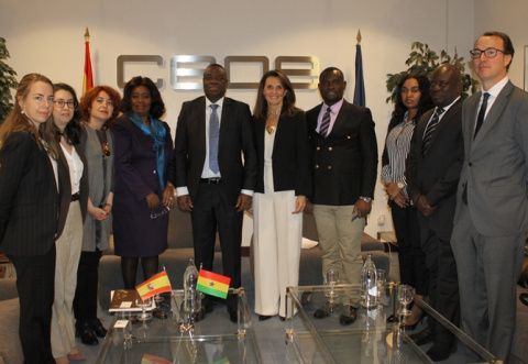 Reunión con el Ministro de Desarrollo Empresarial de Ghana  ©CEOE