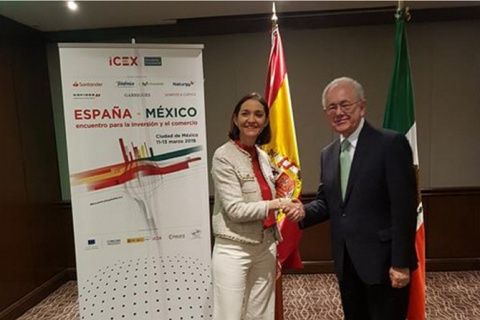 La ministra intervino en la apertura de la jornada “España-México, encuentro para la inversión y el comercio”.