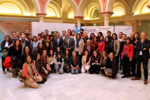 Foto de Grupo, Presentación Hércules II.