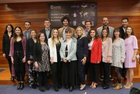 Clausura Master in International Business Deusto.