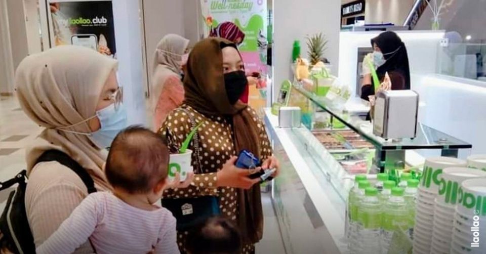 llaollao, apertura en KTCC Mall.