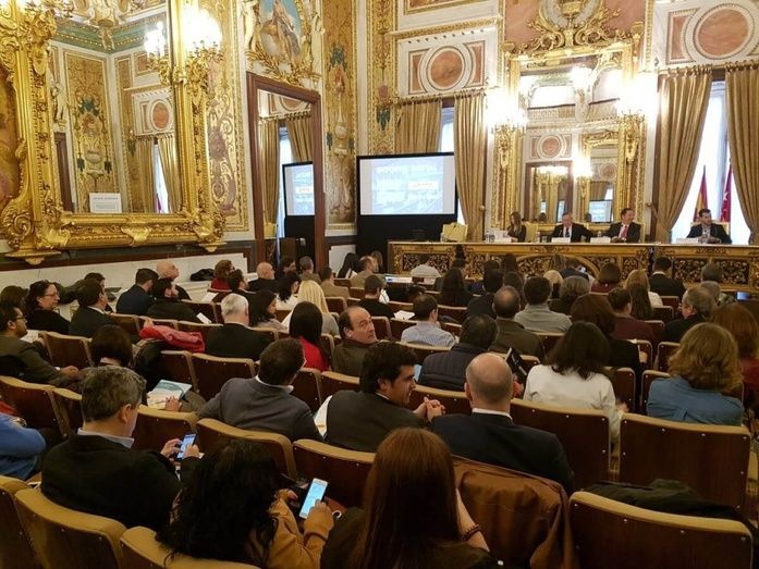 Imagen de archivo de una de las jornadas de Exporta digital en C&aacute;mara de Madrid