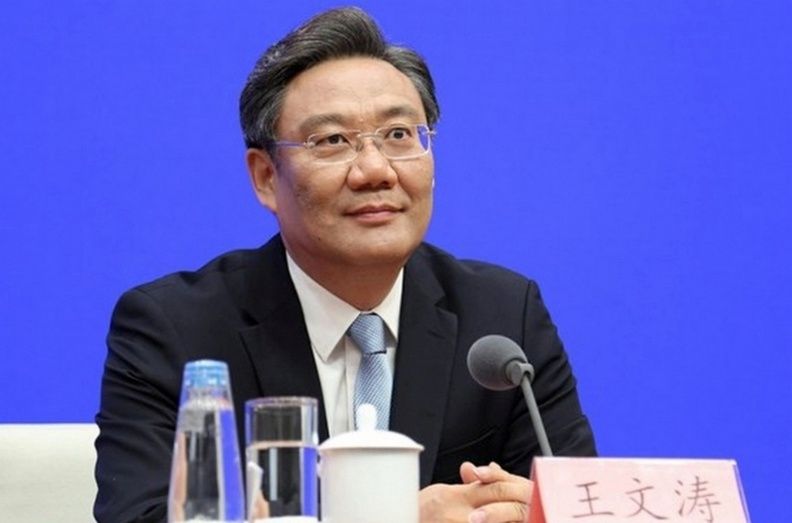 El ministro chino de Comercio, Wang Wentao.