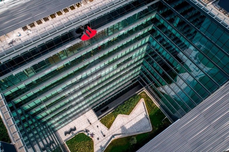 Banco Santander.
