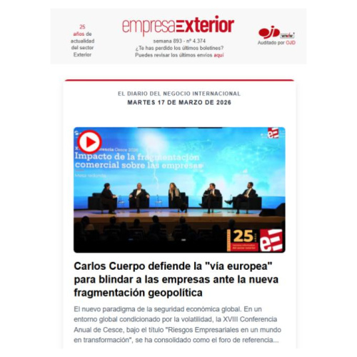 empresa Exterior 17-03-2026