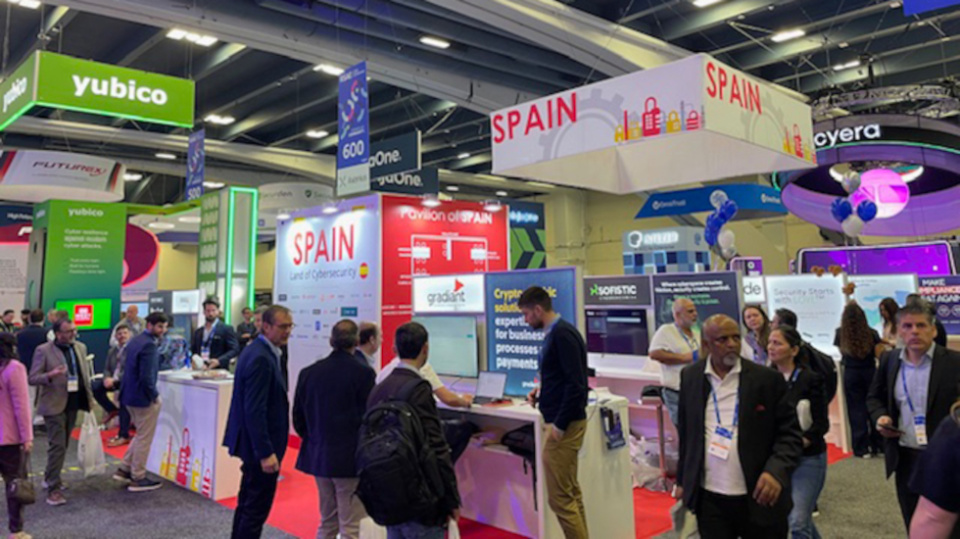 Pabell&oacute;n Espa&ntilde;a en RSAC 2026 (Imagen: ICEX).