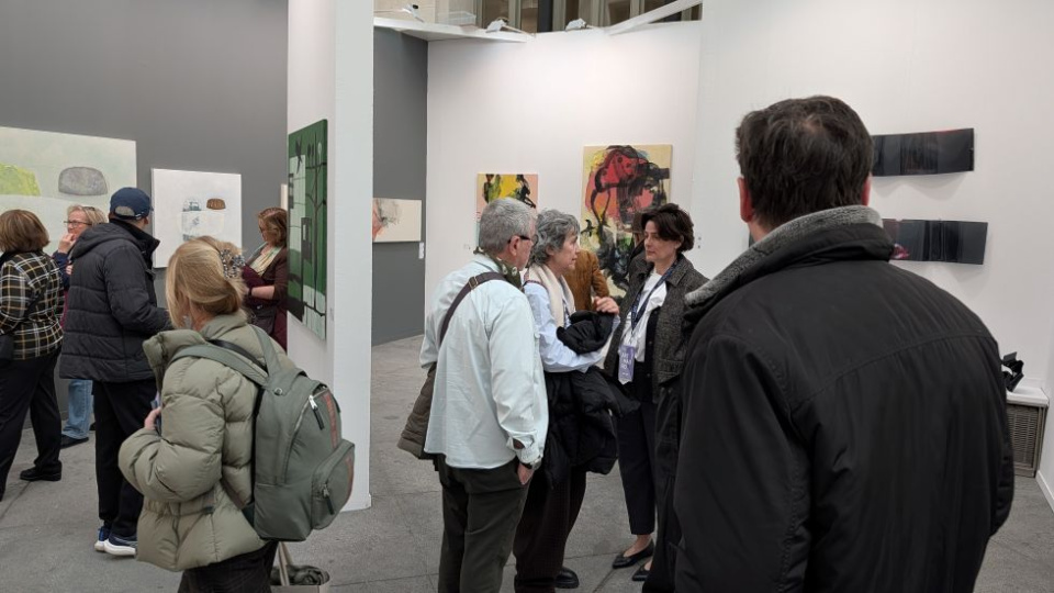 Imagen de Art madrid del stand de la galer&iacute;a de arte zaragozana Carmen Terreros