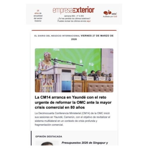 empresa Exterior 27-03-2026