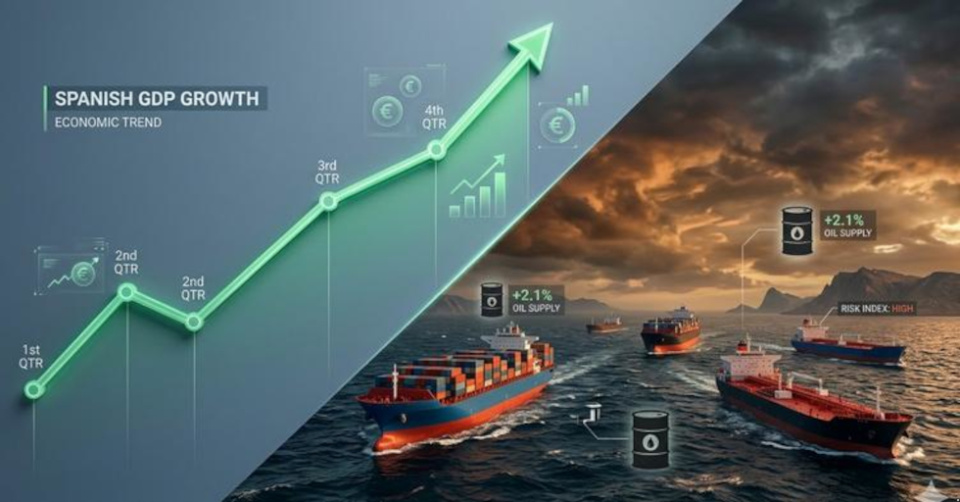 La C&aacute;mara de Espa&ntilde;a eleva al 2,3% el crecimiento del PIB pero advierte del riesgo geopol&iacute;tico en Ormuz