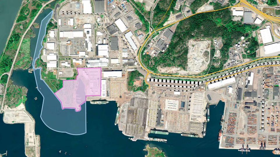 El Puerto de Gotemburgo adquiere 210.000 m2 para su expansi&oacute;n (Foto: Imagen: Puerto de Gotemburgo)