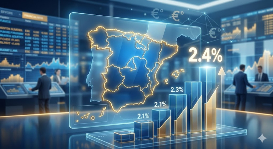 Espa&ntilde;a lidera el crecimiento en 2025 y reforma su deuda en 2026.