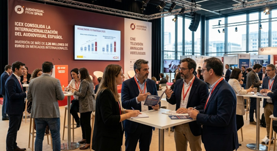 ICEX potencia la internacionalizaci&oacute;n audiovisual espa&ntilde;ola en 2025.