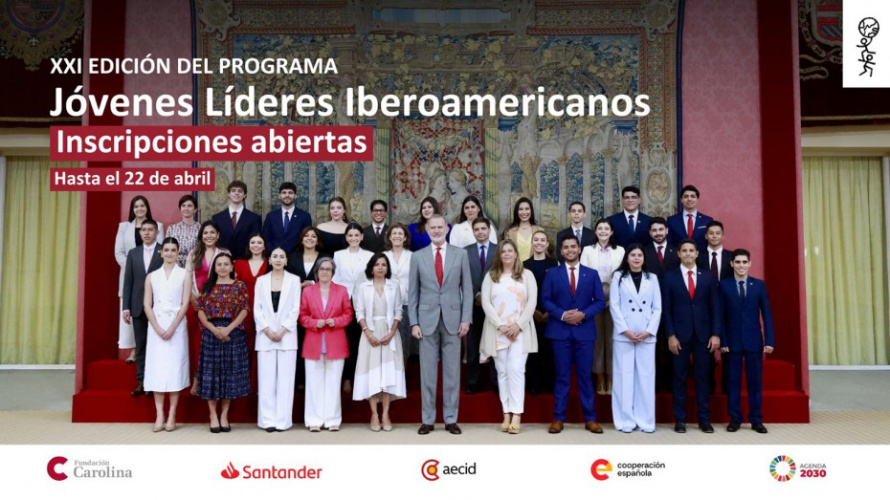 XXI Edici&oacute;n J&oacute;venes L&iacute;deres Iberoamericanos (Imagen: Fundaci&oacute;n Carolina)
