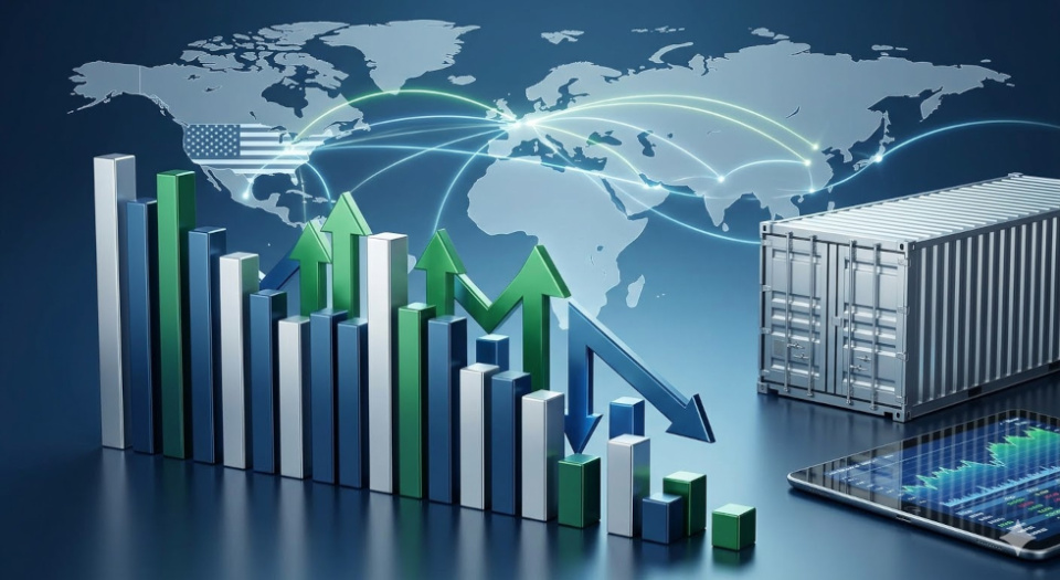 El déficit comercial de EE.UU. cae con fuerza en enero hasta los 54.500 millones de dólares