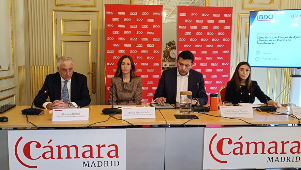 BDO Abogados, socio jur&iacute;dico del Club C&aacute;mara Madrid y firma experta en fiscalidad y precios de transferencia, ha celebrado una jornada en colaboraci&oacute;n con el Club C&aacute;mara.